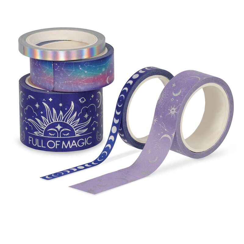 Legami Set Of 5 Paper Sticky Tapes - Tape By Tape - Magic