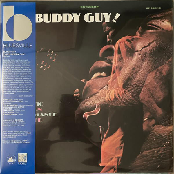 This Is Buddy Guy! (Remastered 2025 / Bluesville Acoustic Sounds Series / Live At New Orleans House / Berkeley / Ca / 1968) | Buddy Guy