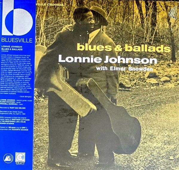 Blues & Ballads (Bluesville Acoustic Sounds Series / Black Vinyl / Remastered 2025) | Lonnie Johnson