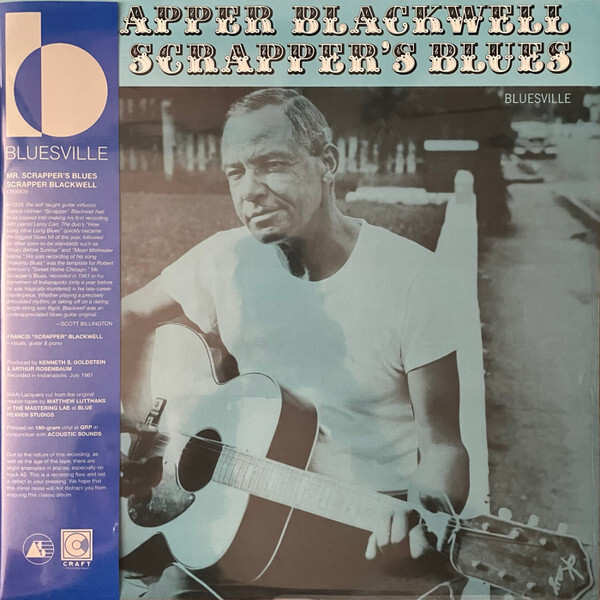 Mr. Scrapper's Blues (Remastered 2025 / Bluesville Acoustic Sounds Series) | Scrapper Blackwell