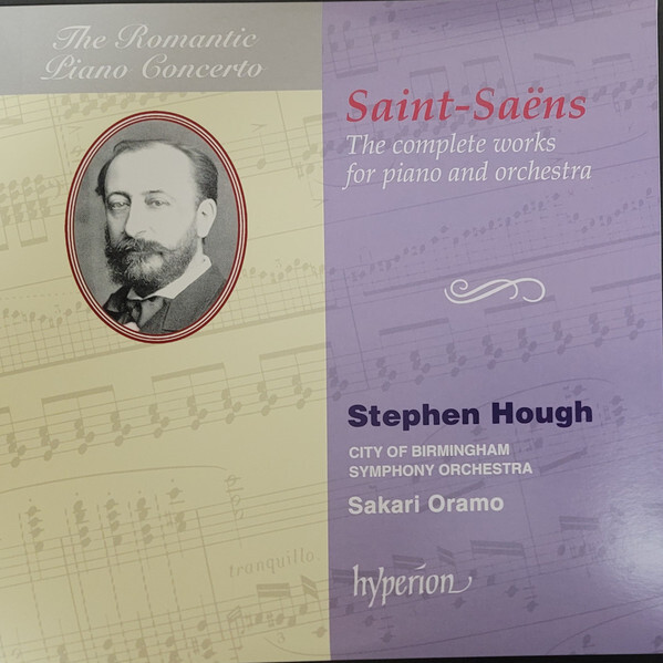 Stephen Hough City Of Birmingham Symphony Orchestra Sakari Oramo - The Complete Works For Piano And Orchestra (3 LPs) | Camille Saint-Saëns