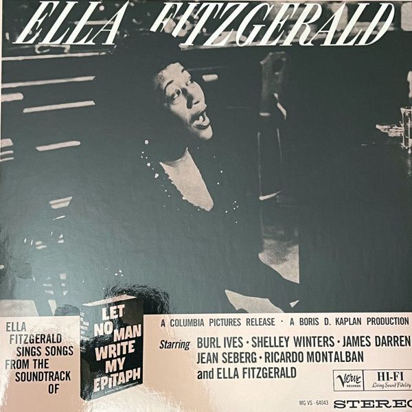 Ella Fitzgerald Sings Songs From Let No Man Write My Epitaph (Acoustic Sounds) | Ella Fitzgerald Ella Fitzgerald Sings Songs From Let No Man Write My Epitaph (Acoustic Sounds) | Ella Fitzgerald