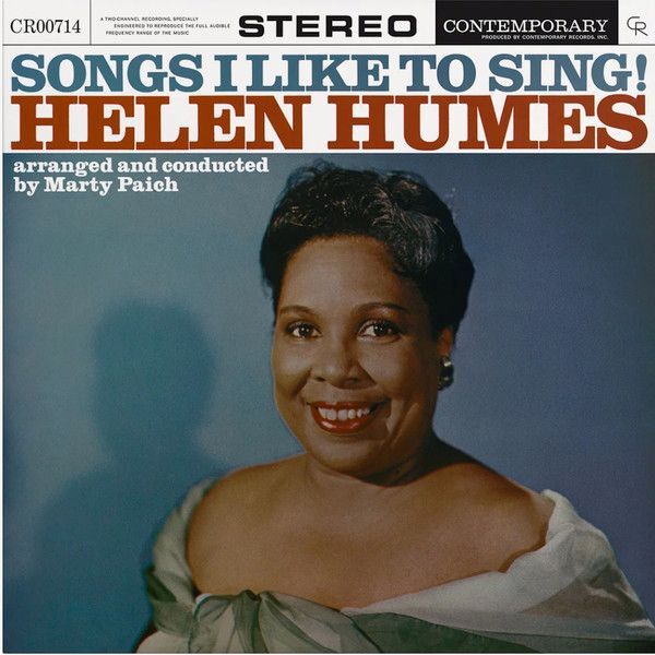 Songs I Like To Sing! (Contemporary Records Acoustic Sounds Series / Black Vinyl / Remastered 2024) | Helen Humes