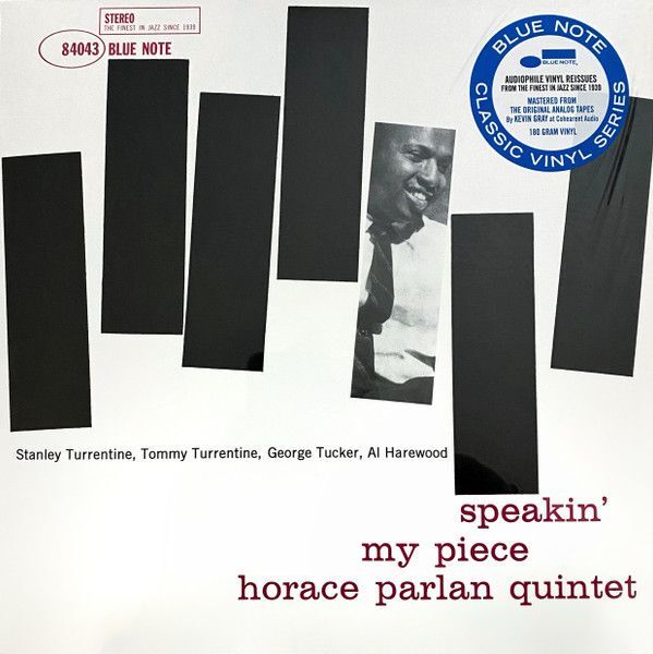 Speakin' My Piece (Blue Note Classic) | Horace Parlan Quintet