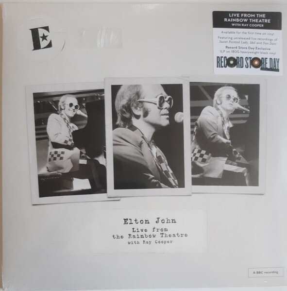 Live From The Rainbow Theatre (1LP / RSD Exclusive / Black Vinyl) | Elton John
