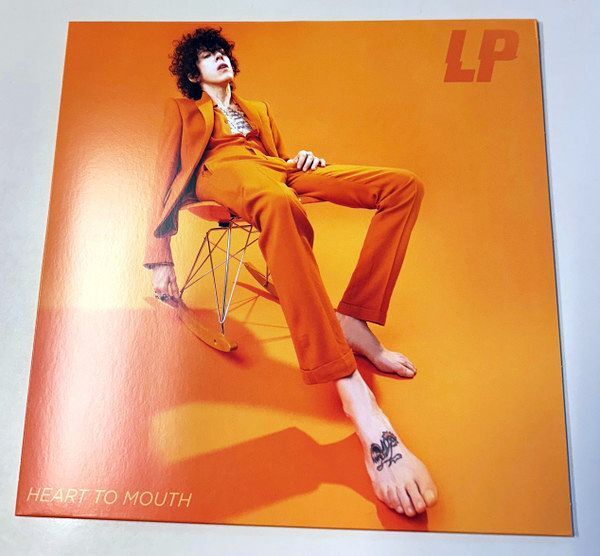 Heart To Mouth (D2C / Orange Splatter On Opaque White) | L.P.