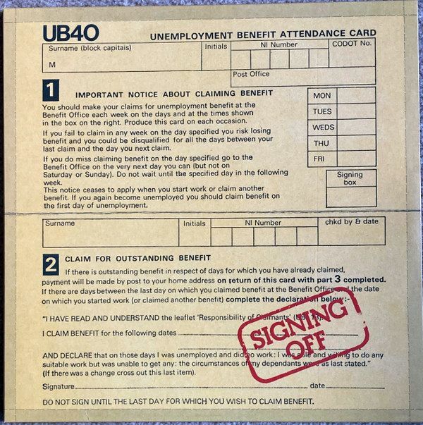 Signing Off (2LP / Red Vinyl / 2020 Reissue) | UB40