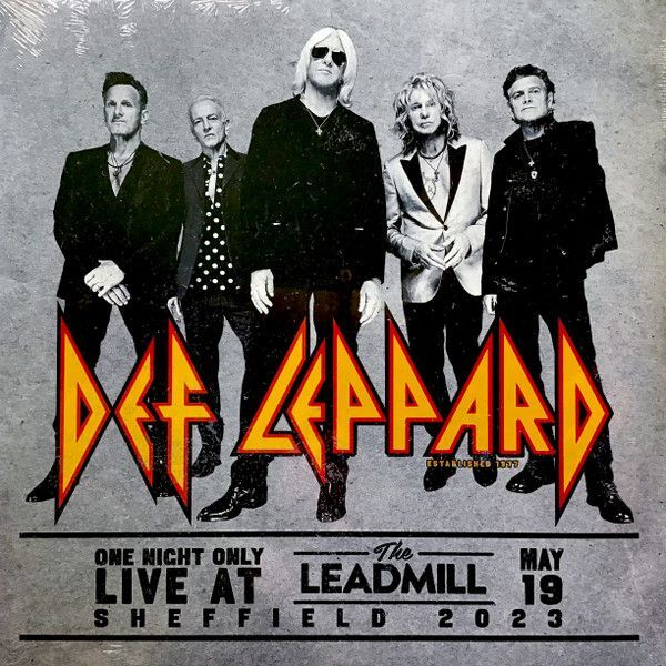 One Night Only: Live At The Leadmill 2023 (Live At Leadmill / Sheffield / 2023 / 2LP / Black Version) | Def Leppard