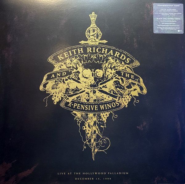 Live At The Hollywood Palladium December 15 1988 (Vinyl Black Package) | Keith Richards And The X-Pensive Winos