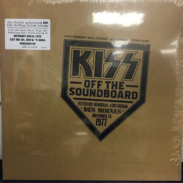 Off The Soundboard: Live in Des Moines (2LP - Blk) | Kiss
