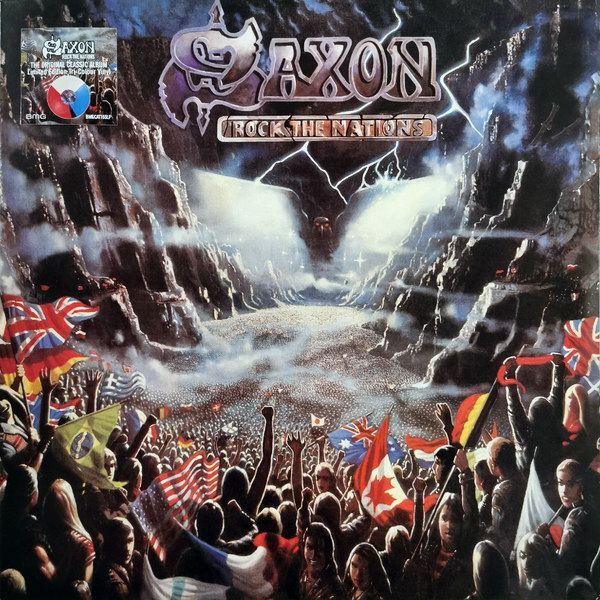 Rock The Nations (2018 Reissue / White / Red / Blue (Tri-Colour)) | Saxon