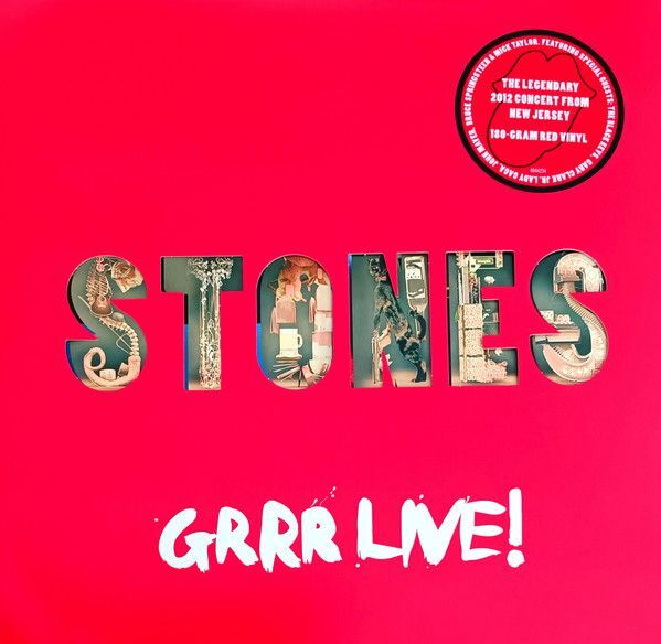 Grrr Live! (Live At Newark / New Jersey / 2012 / 3 LP Set / Red Version) | The Rolling Stones