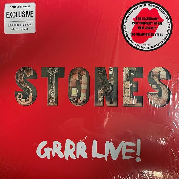 Grrr Live! (Live At Newark / New Jersey / 2012 / 3 LP Set / White Version) | The Rolling Stones Grrr Live! (Live At Newark / New Jersey / 2012 / 3 LP Set / White Version) | The Rolling Stones