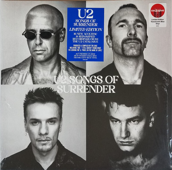 Songs Of Surrender (2LP / Exclusive Translucent Blue Vinyl) | U2 Songs Of Surrender (2LP / Exclusive Translucent Blue Vinyl) | U2