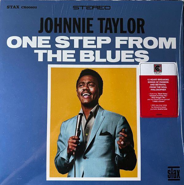 One Step From The Blues (Black Vinyl) | Johnnie Taylor One Step From The Blues (Black Vinyl) | Johnnie Taylor