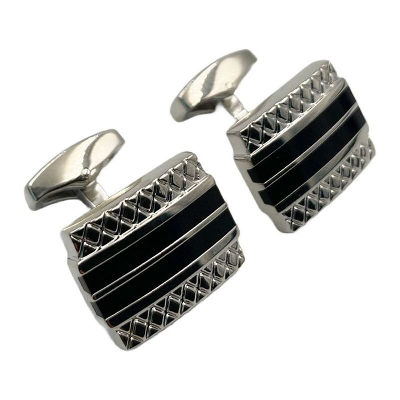 Alvarino Stainless Steel Cufflinks - ALV-CUF228