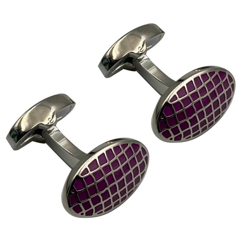 Alvarino Stainless Steel Cufflinks - ALV-CUF225