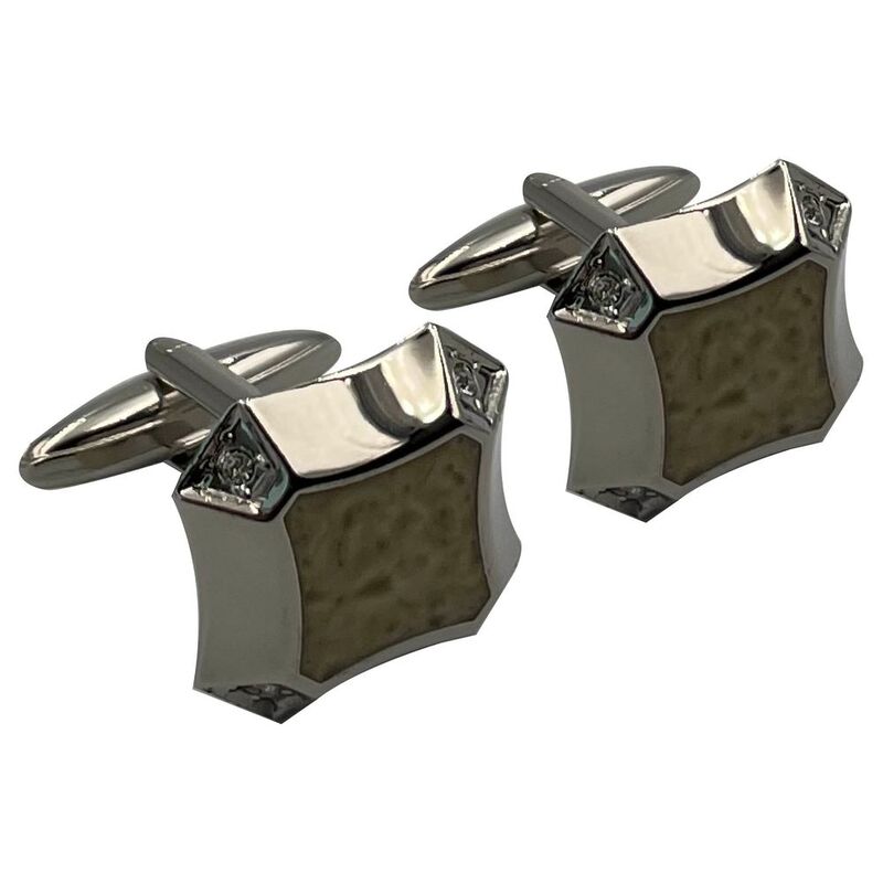 Alvarino Stainless Steel Cufflinks - ALV-CUF221 Alvarino Stainless Steel Cufflinks - ALV-CUF221
