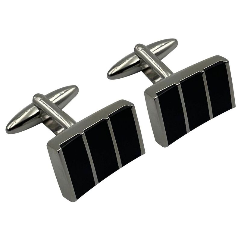Alvarino Stainless Steel Cufflinks - ALV-CUF222 Alvarino Stainless Steel Cufflinks - ALV-CUF222