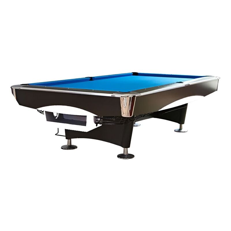 Knight Shot Spyder Commercial Pool Table 9ft Black