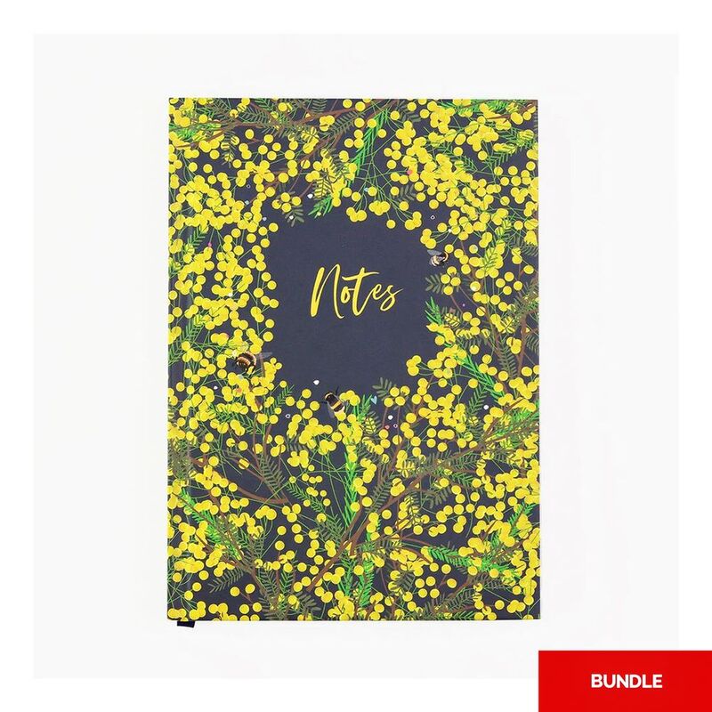 Belly Button Mimosa A5 Hardback Notebook (Bundle of 2) Belly Button Mimosa A5 Hardback Notebook (Bundle of 2)
