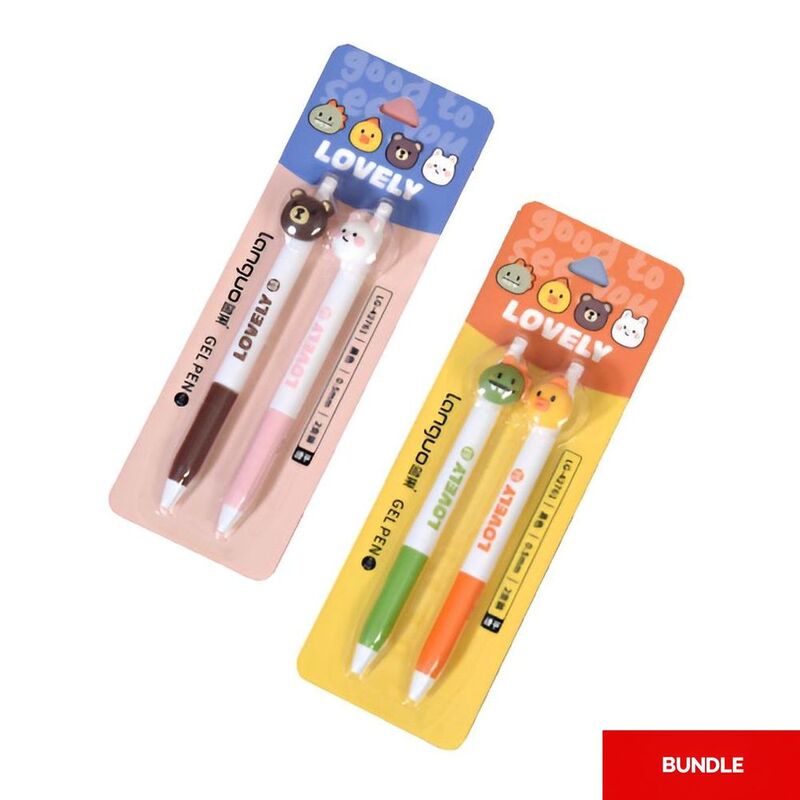 Languo Animal Shape Black Ink Creative Gel Pen 0.5 mm (Set of 2) (Assortment - Includes 1) (Bundle of 2) Languo Animal Shape Black Ink Creative Gel Pen 0.5 mm (Set of 2) (Assortment - Includes 1) (Bundle of 2)