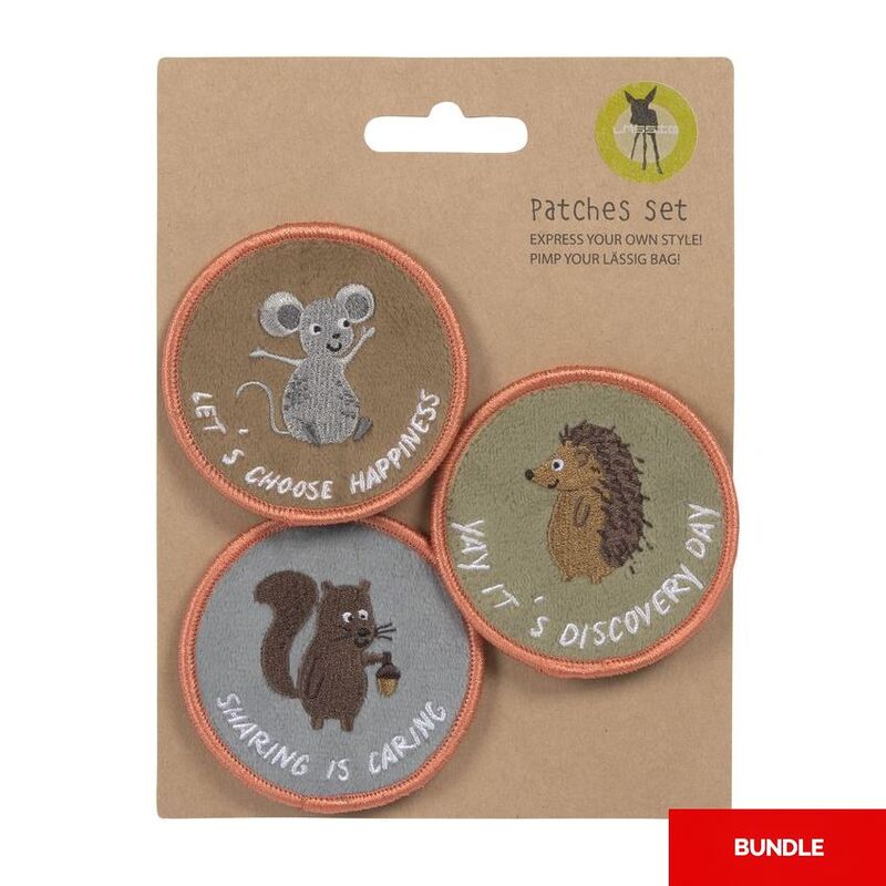 Lassig Patches - Nature (Set of 3) (Bundle of 2) Lassig Patches - Nature (Set of 3) (Bundle of 2)