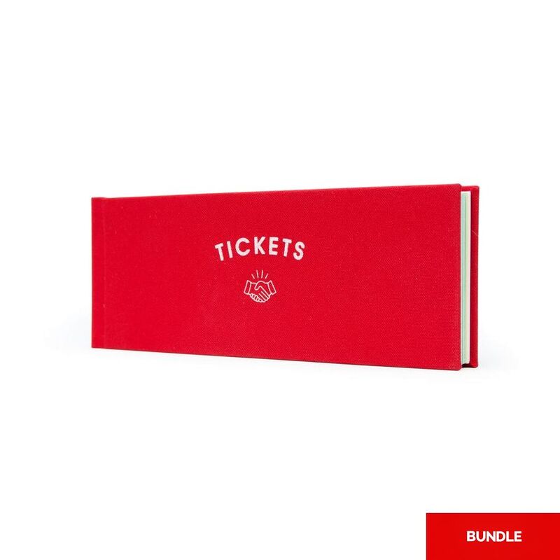 Suck UK Ticket Book (Bundle of 2) Suck UK Ticket Book (Bundle of 2)