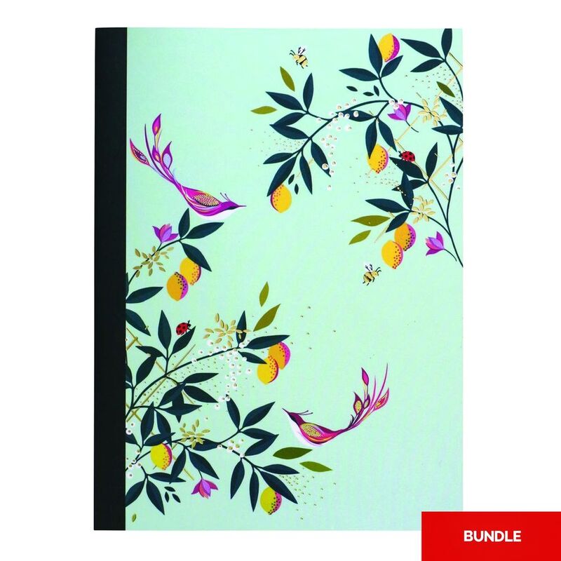 Sara Miller A5 Stitched Spine Notebooks (Set of 2) (Bundle of 2)