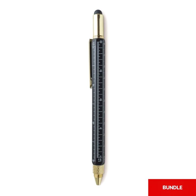 Gentlemen's Hardware Standard Issue Tool Pen - Black (Bundle of 2) Gentlemen's Hardware Standard Issue Tool Pen - Black (Bundle of 2)