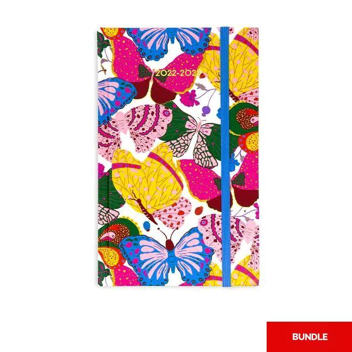 Ban.do 17-Month Classic Planner - Berry Butterly White (Aug 22-Dec 23) (Bundle of 2) Ban.do 17-Month Classic Planner - Berry Butterly White (Aug 22-Dec 23) (Bundle of 2)