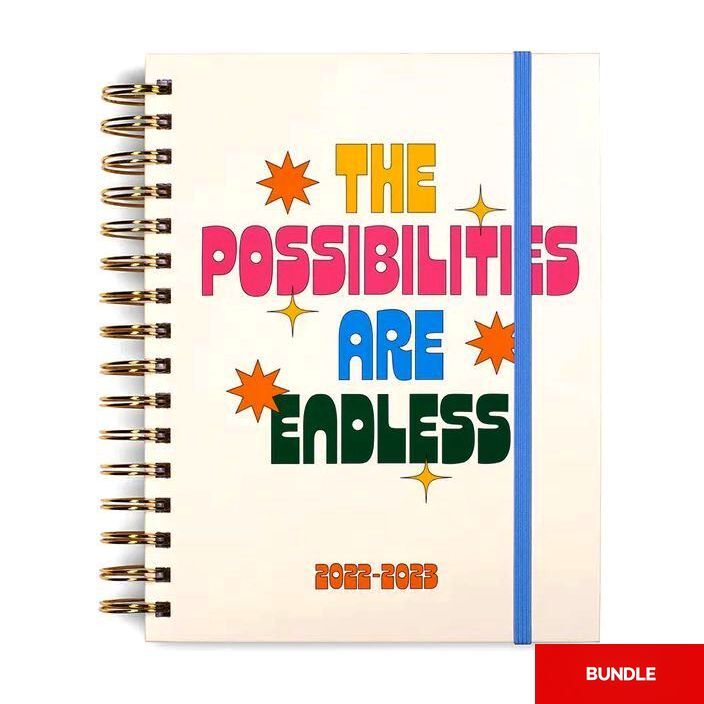 Ban.do 17-Month Medium Planner - The Possibilities Are Endless (Aug 22-Dec 23) (Bundle of 2) Ban.do 17-Month Medium Planner - The Possibilities Are Endless (Aug 22-Dec 23) (Bundle of 2)
