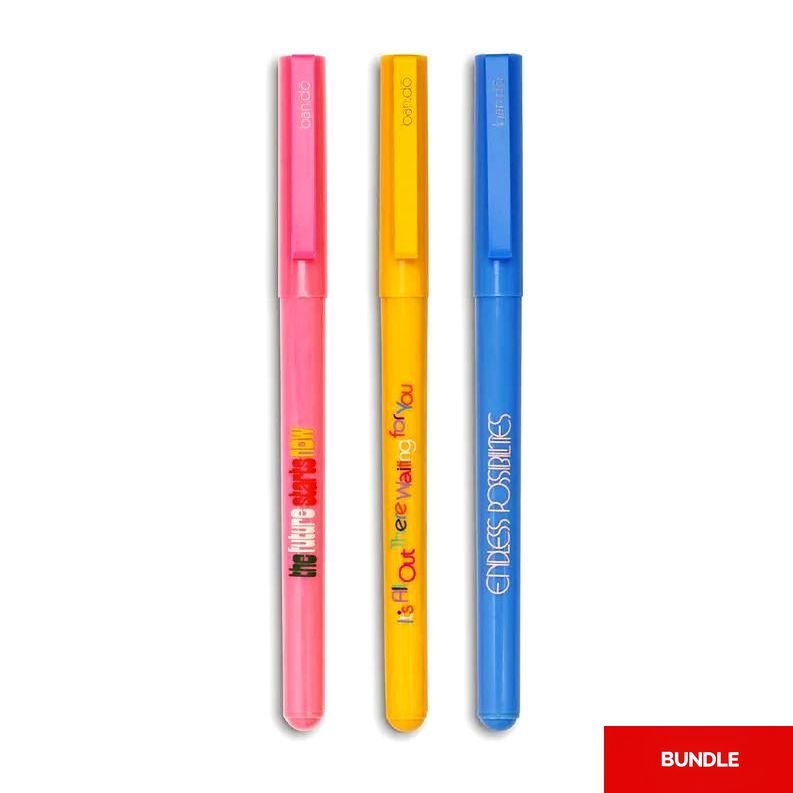 Ban.do Write On Pen Set - The Future Starts Now (Set of 3) (Bundle of 2) Ban.do Write On Pen Set - The Future Starts Now (Set of 3) (Bundle of 2)