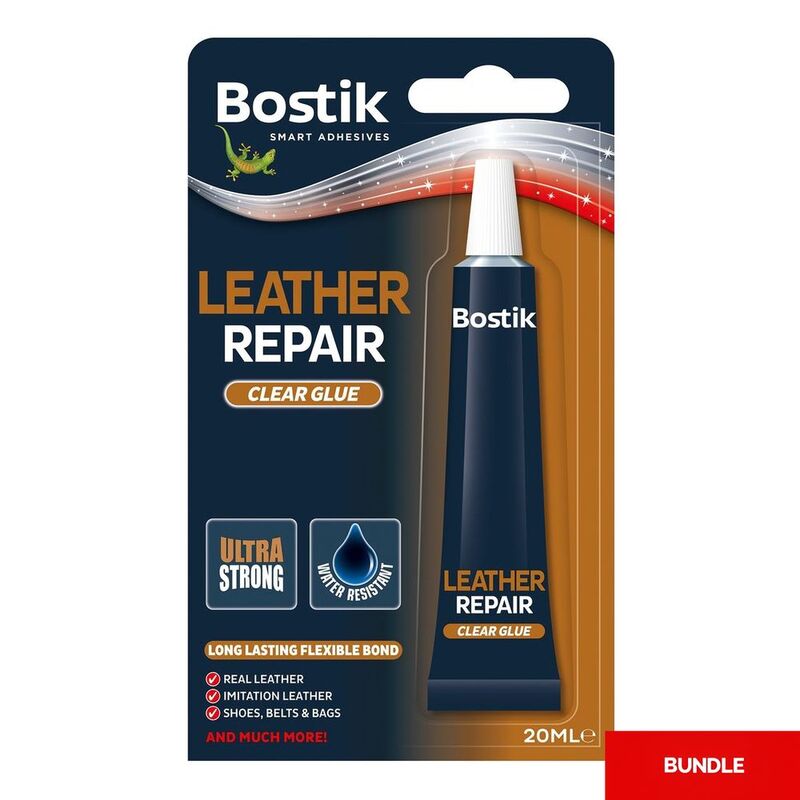 Bostik Leather Repair Clear Glue 20ml (Bundle of 2)