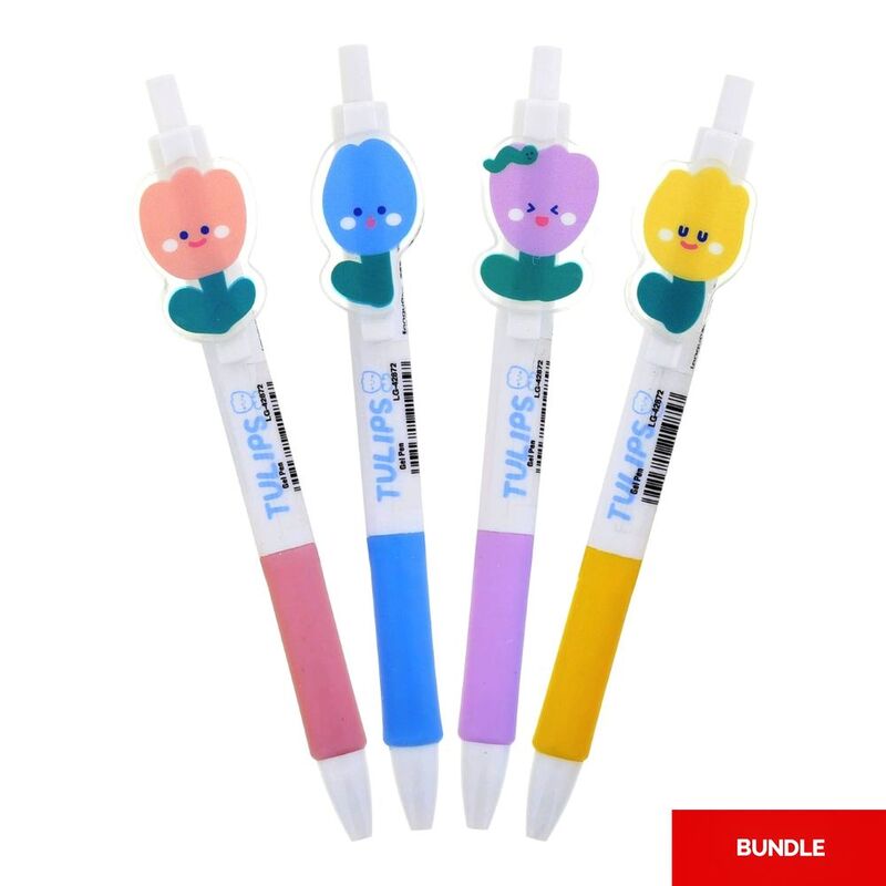 Languo Tulip Shape Press Gel Pen (Assortment - Includes 1 Pen) (Bundle of 2) Languo Tulip Shape Press Gel Pen (Assortment - Includes 1 Pen) (Bundle of 2)