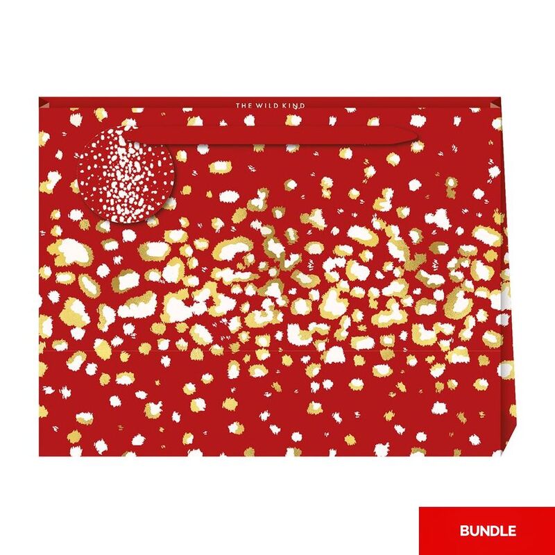 The Wild Kind London Christmas Dalmation Shopper Bag (27.5 x 36.5 x 12cm) (Bundle of 2) The Wild Kind London Christmas Dalmation Shopper Bag (27.5 x 36.5 x 12cm) (Bundle of 2)