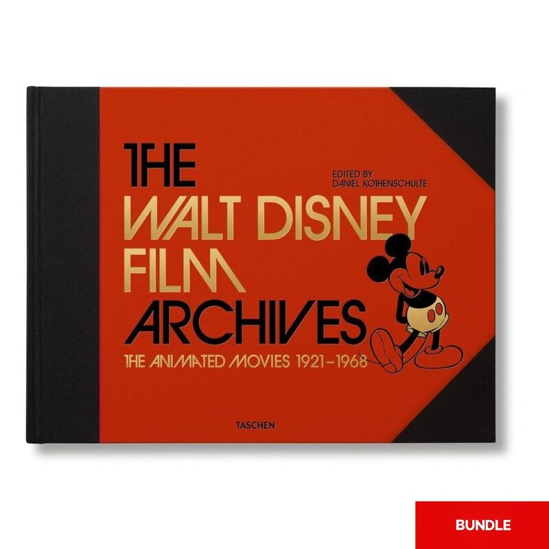 The Walt Disney Film Archives The Animated Movies 1921 To 1968 | Taschen (Bundle of 2) The Walt Disney Film Archives The Animated Movies 1921 To 1968 | Taschen (Bundle of 2)