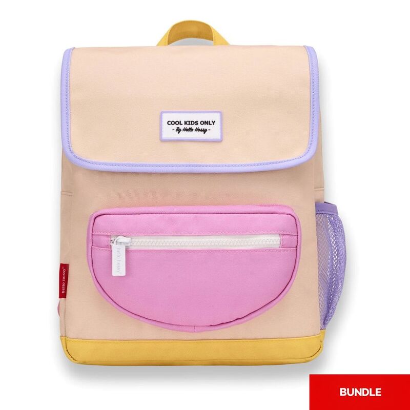 Hello Hossy Mini Candle Kids Backpack - Creme (Bundle of 2) Hello Hossy Mini Candle Kids Backpack - Creme (Bundle of 2)