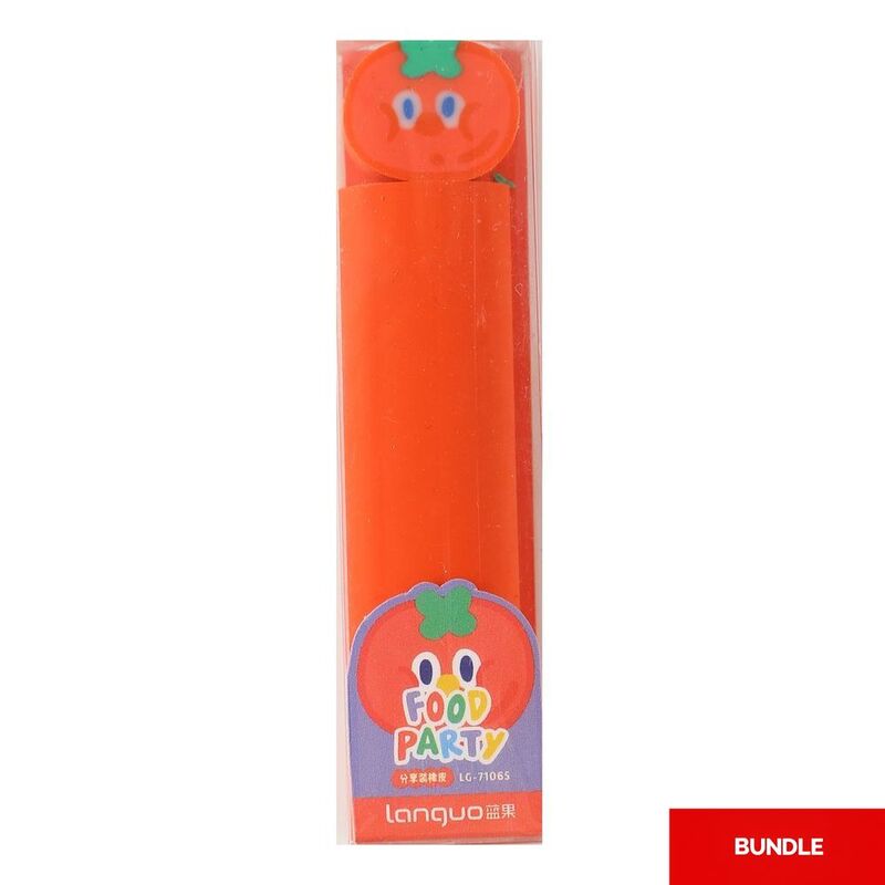 Languo Tomato Creative Eraser (Bundle of 3) Languo Tomato Creative Eraser (Bundle of 3)