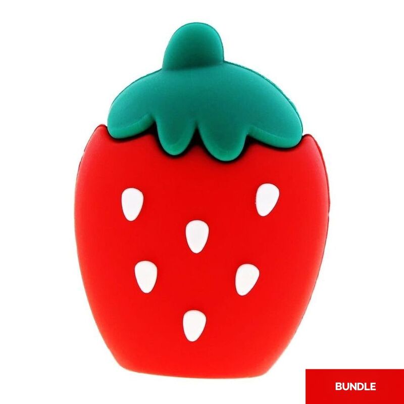 Languo Strawberry Shape Pencil Sharpener (Bundle of 3) Languo Strawberry Shape Pencil Sharpener (Bundle of 3)