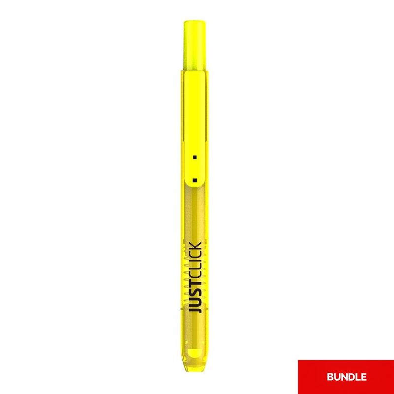 Morris Just Click Highlighter S - Yellow (Bundle of 3) Morris Just Click Highlighter S - Yellow (Bundle of 3)