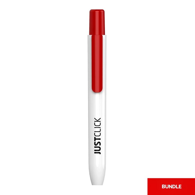 Morris Just Click Whiteboard Marker M - Red (Bundle of 3) Morris Just Click Whiteboard Marker M - Red (Bundle of 3)