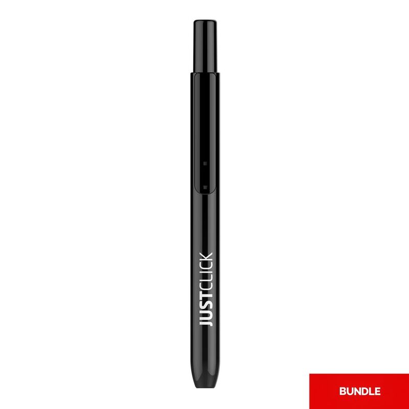 Morris Just Click Permanent Marker S - Black (Bundle of 3) Morris Just Click Permanent Marker S - Black (Bundle of 3)