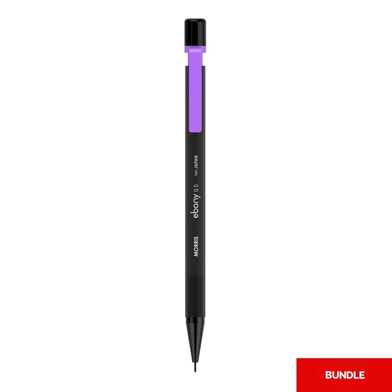 Morris Ebony Mechanical Pencil - Lilac (Bundle of 3)