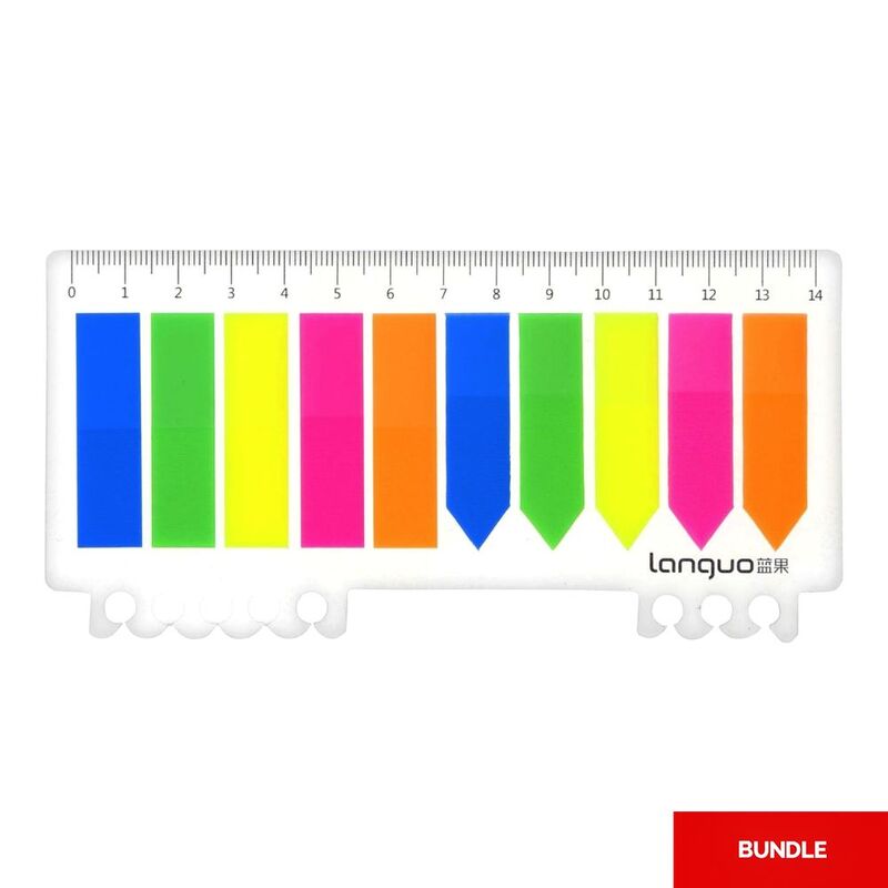Languo Colorful Sticky Notes (Bundle of 3)