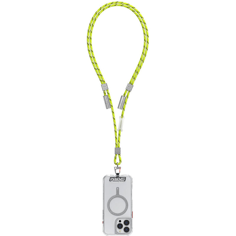 Skinarma Dyno Ve 2-In-1 Handstrap And Charging Cable (C-To-C) Niteglow
