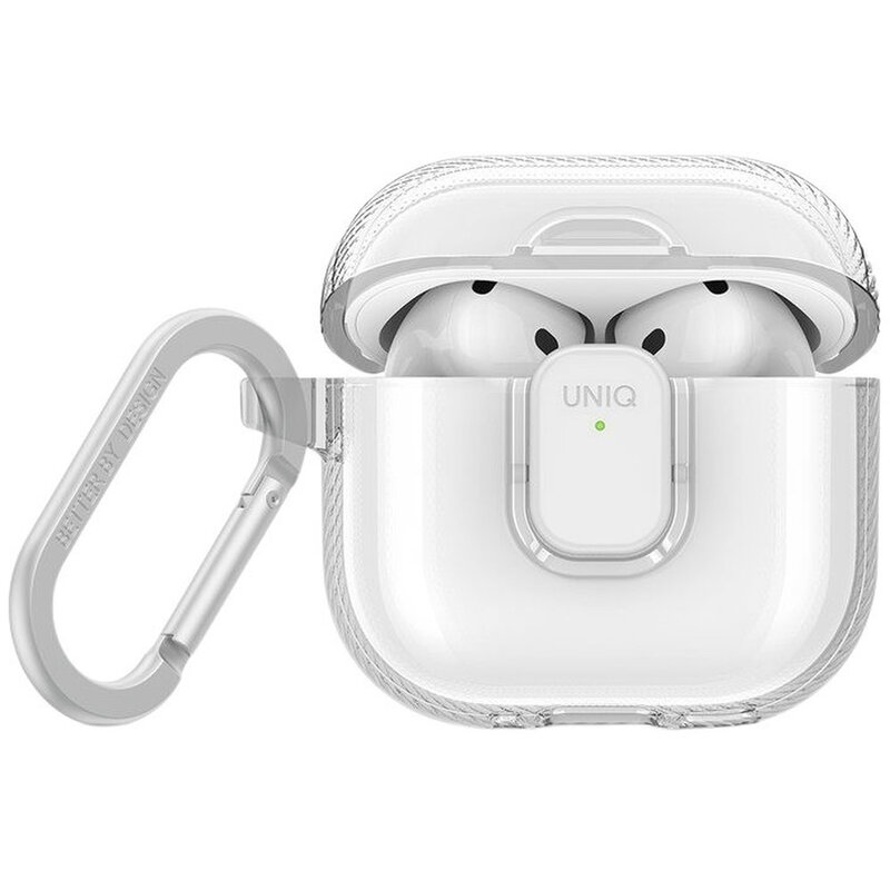 UNIQ Glase Pro Airpods 4Th Gen Lock Case - Glossy Clear UNIQ Glase Pro Airpods 4Th Gen Lock Case - Glossy Clear