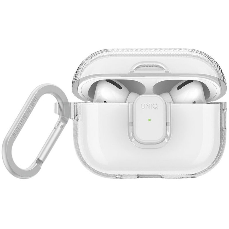 UNIQ Glase Pro Airpods Pro 2Nd Gen Lock Case - Glossy Clear UNIQ Glase Pro Airpods Pro 2Nd Gen Lock Case - Glossy Clear