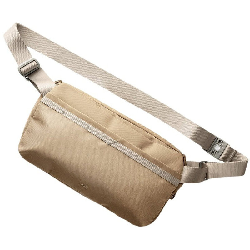 UNIQ Denver Canvas Crossbody Bag (5L) - Desert Khaki UNIQ Denver Canvas Crossbody Bag (5L) - Desert Khaki