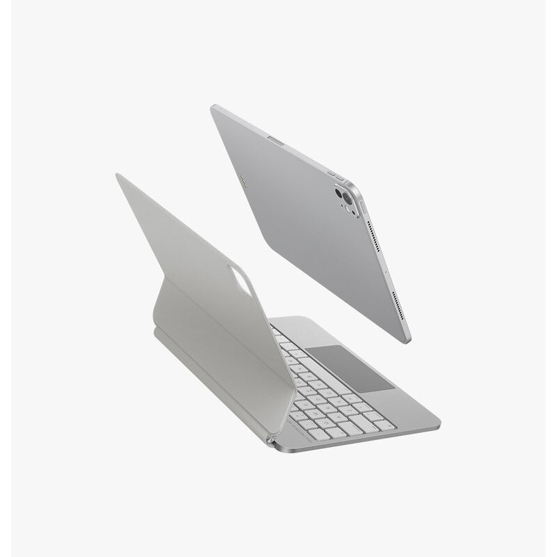 UNIQ Venno Pro Magnetic Smart Keyboard Folio For iPad Pro 11 M4 - Cloud White UNIQ Venno Pro Magnetic Smart Keyboard Folio For iPad Pro 11 M4 - Cloud White
